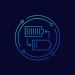 Change Battery Icon, Linear Design