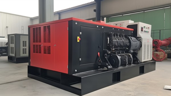 The Plant Features A Large Electric Diesel Generator, Generative