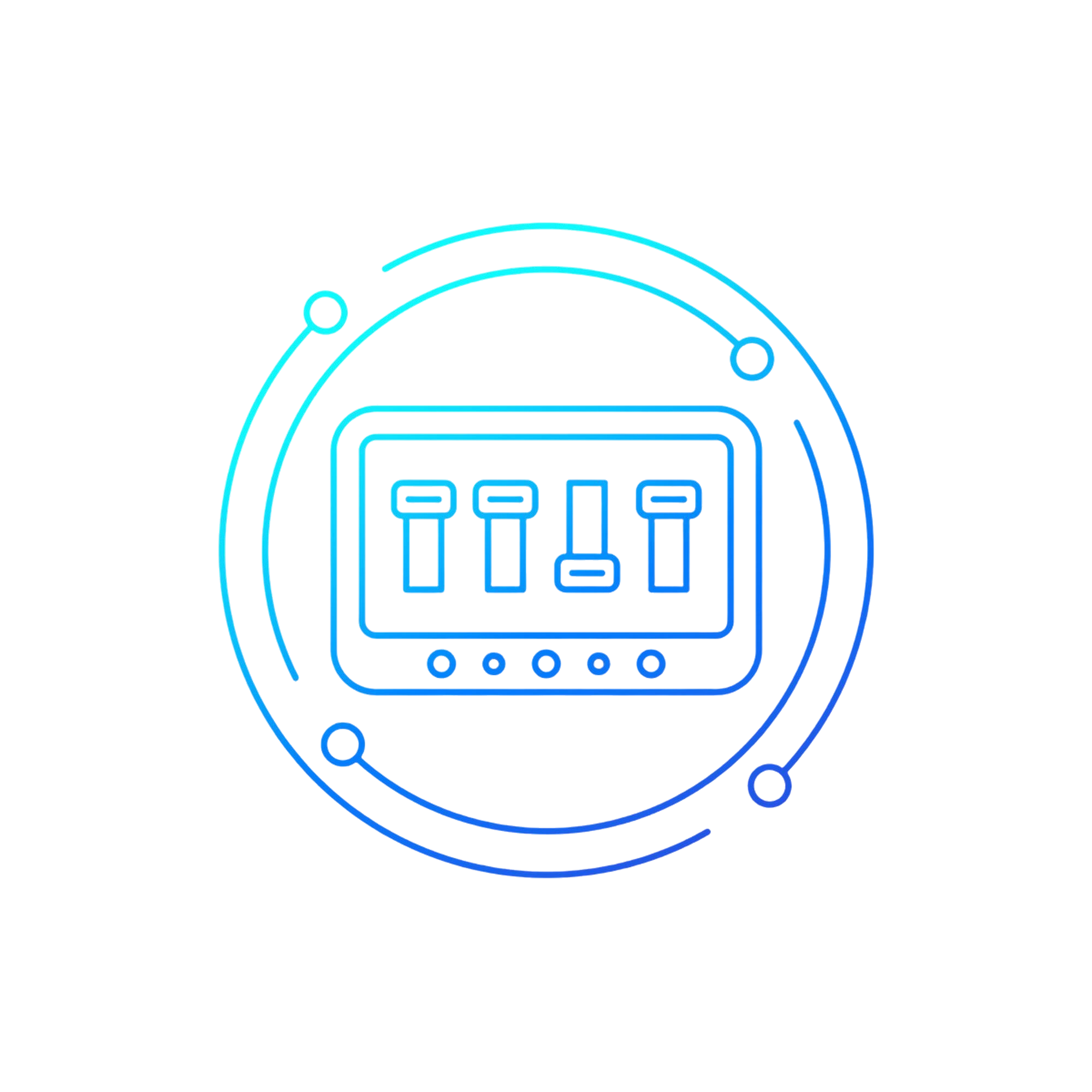 Fuse Box Switchboard Line Icon