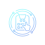 Order List Icon Linear Design